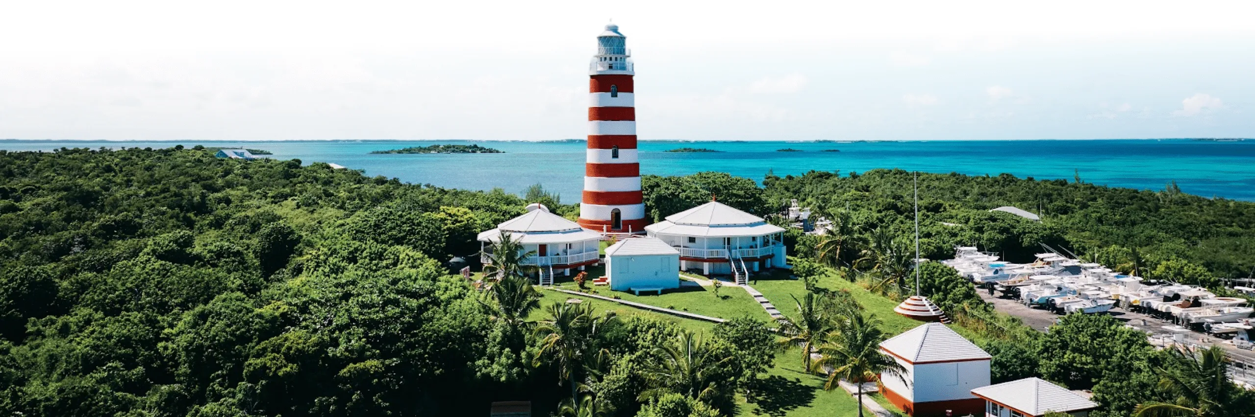 Hope Town lighthouse, Bahamas