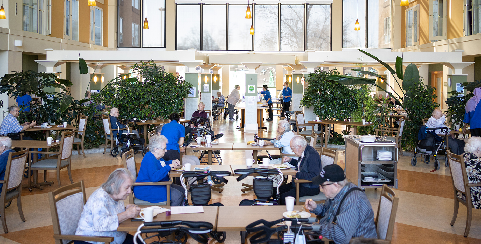 Silvera for Seniors Aspen residence interior, Calgary