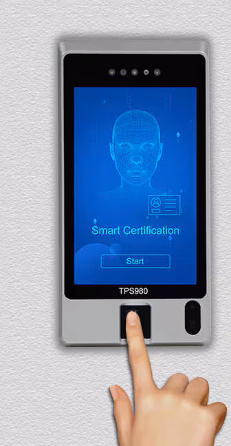 TPS450 fingerprint time clock terminal